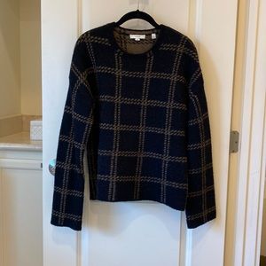 Vince Sweater Black and Tan Size M